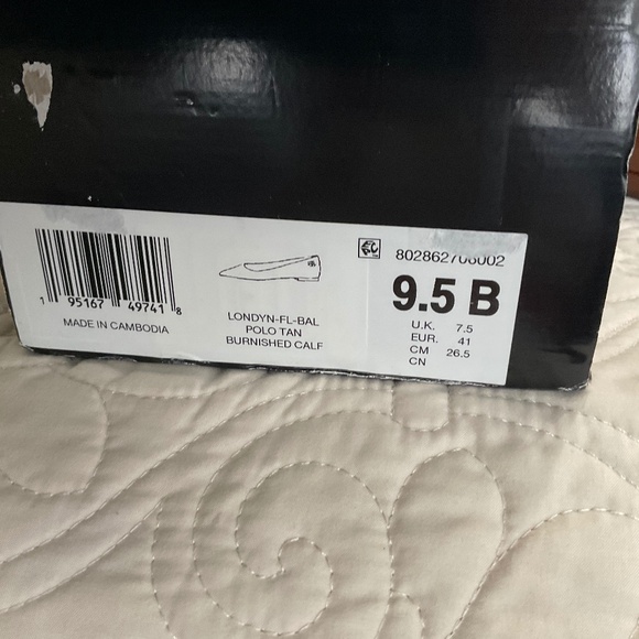 Women Ralph Lauren Londyn Burnished Leather Flats - Picture 3 of 5